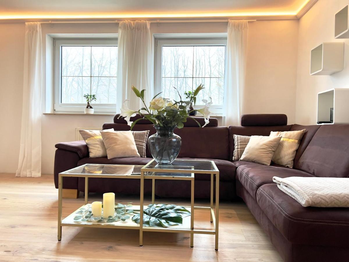 Luxus Ferienhaus Erzgebirge In Alleinlage Альтенберг Экстерьер фото